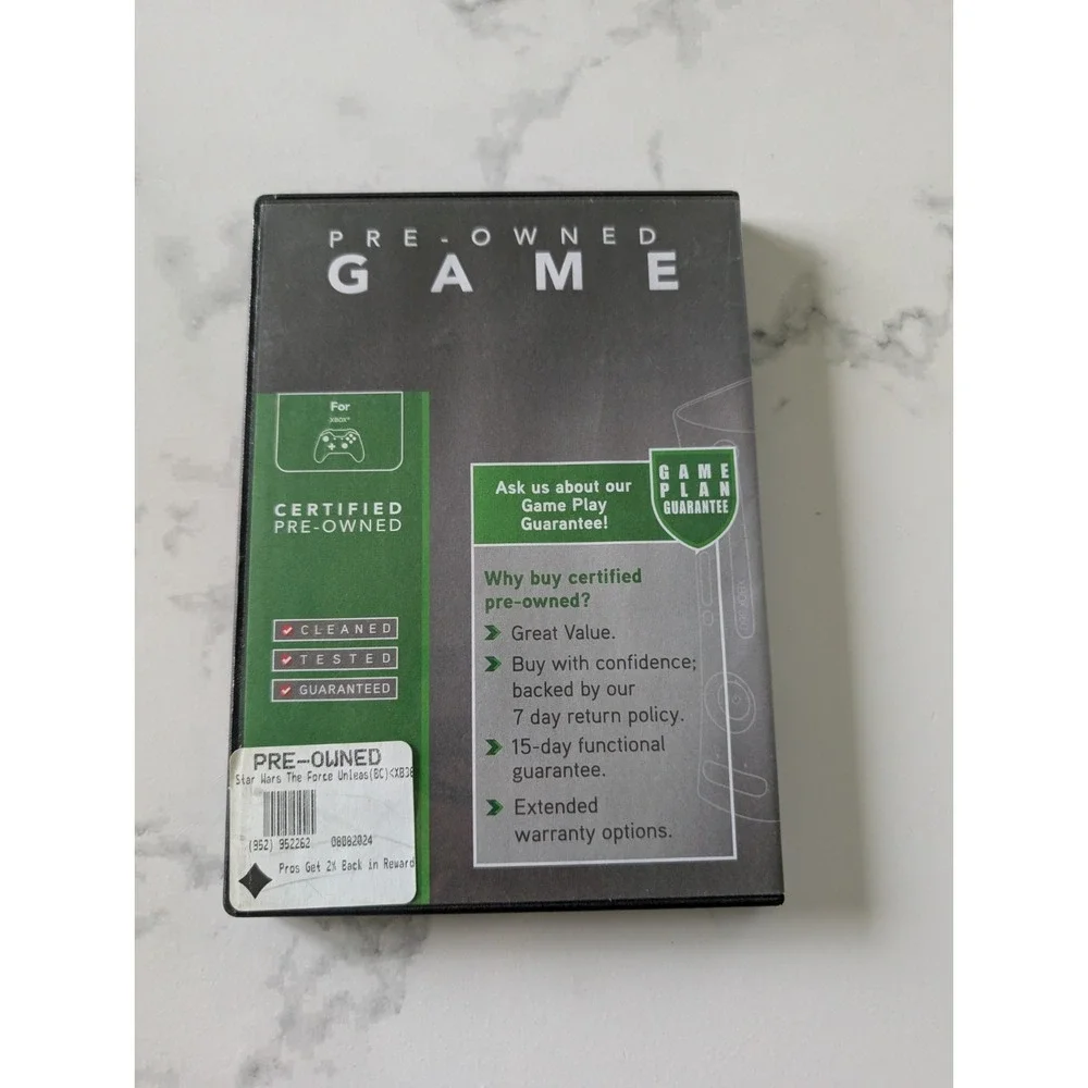 Star Wars the Force Unleashed 2 Microsoft Xbox 360 Disc Only